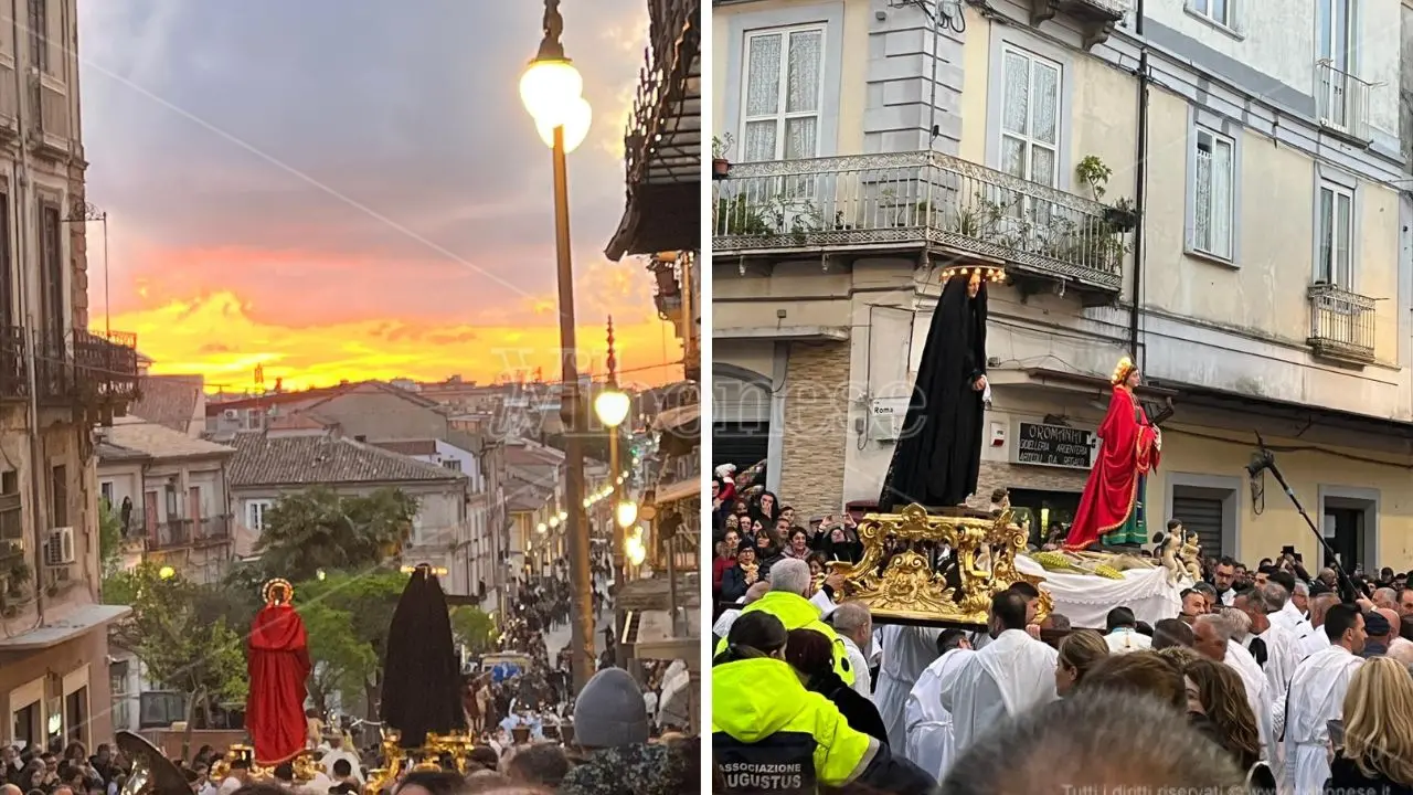 Le Vare e la processione della Desolata, il Venerdì Santo a Vibo tra fede e tradizione\n