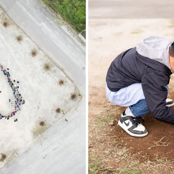 Giornata della Terra, a Filogaso la Fondazione Augurusa e i bambini delle scuole piantano 20 alberi