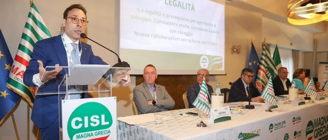 Cisl Magna Grecia, Gualtieri confermato segretario: «Il sindacato offre risposte concrete ai territori»