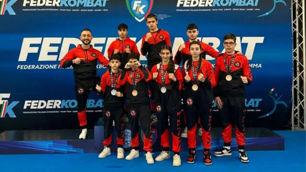 Kickboxing, 5 medaglie per la Fenix Academy ai Campionati italiani di Jesolo. Lo Preiato: «Dimostrato sul campo di essere ad alti livelli»