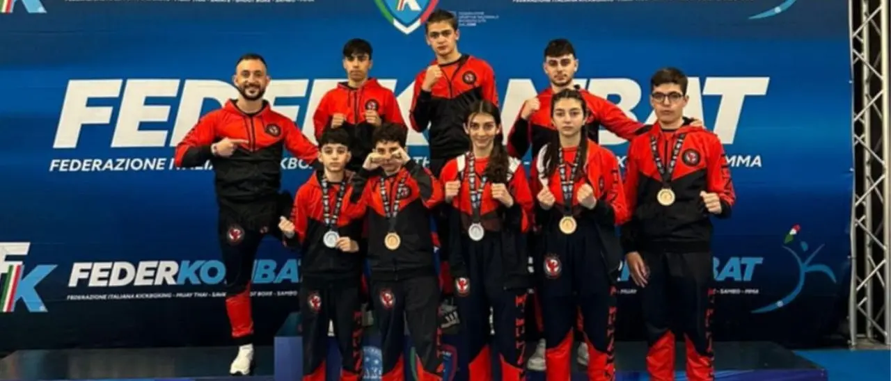 Kickboxing, 5 medaglie per la Fenix Academy ai Campionati italiani di Jesolo. Lo Preiato: «Dimostrato sul campo di essere ad alti livelli»