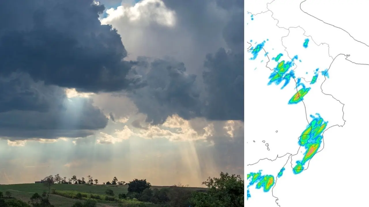 Meteo Vibonese: aria fresca e ultimi temporali pomeridiani, poi un Primo Maggio di bel tempo