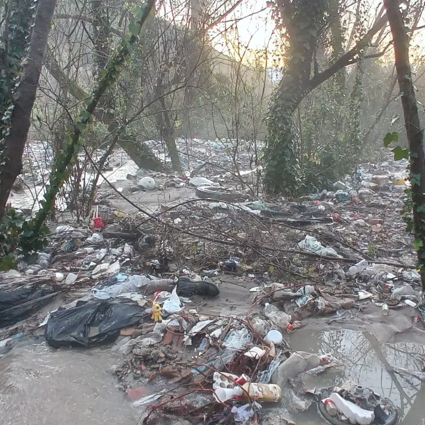 La \"fiumara dei veleni\", disastro ambientale a valle di San Costantino - Foto