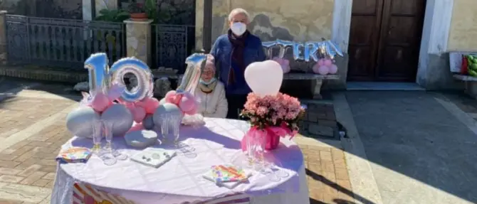 Littera compie 101 anni, San Costantino di Briatico festeggia la sua storica nonnina