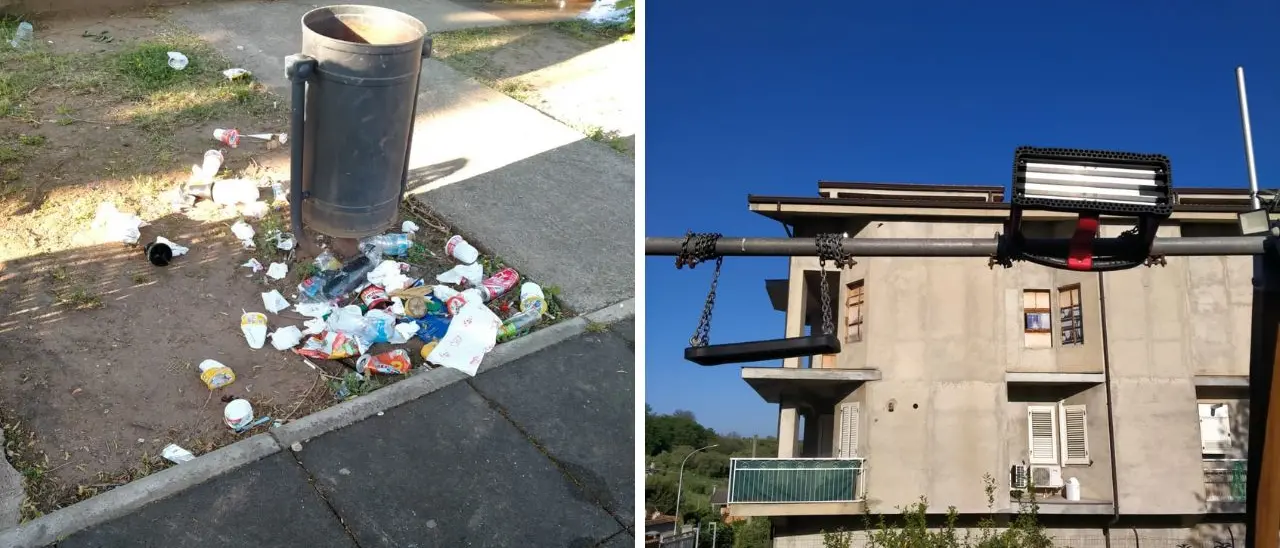 Vandalizzato il parco giochi di Dasà, la condanna del sindaco: «Zero rispetto verso tutta la comunità»