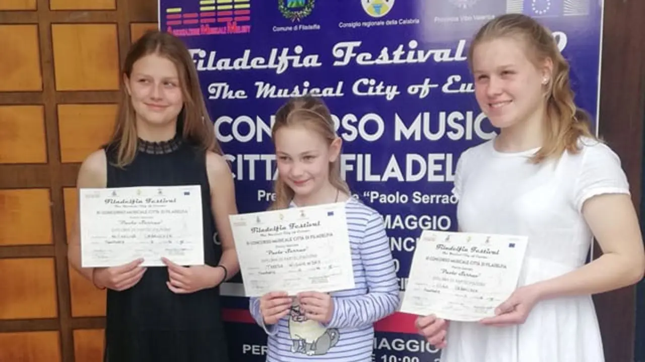 Scalda i motori il XVI concorso internazionale musicale Città di Filadelfia - Premio speciale Paolo Serrao