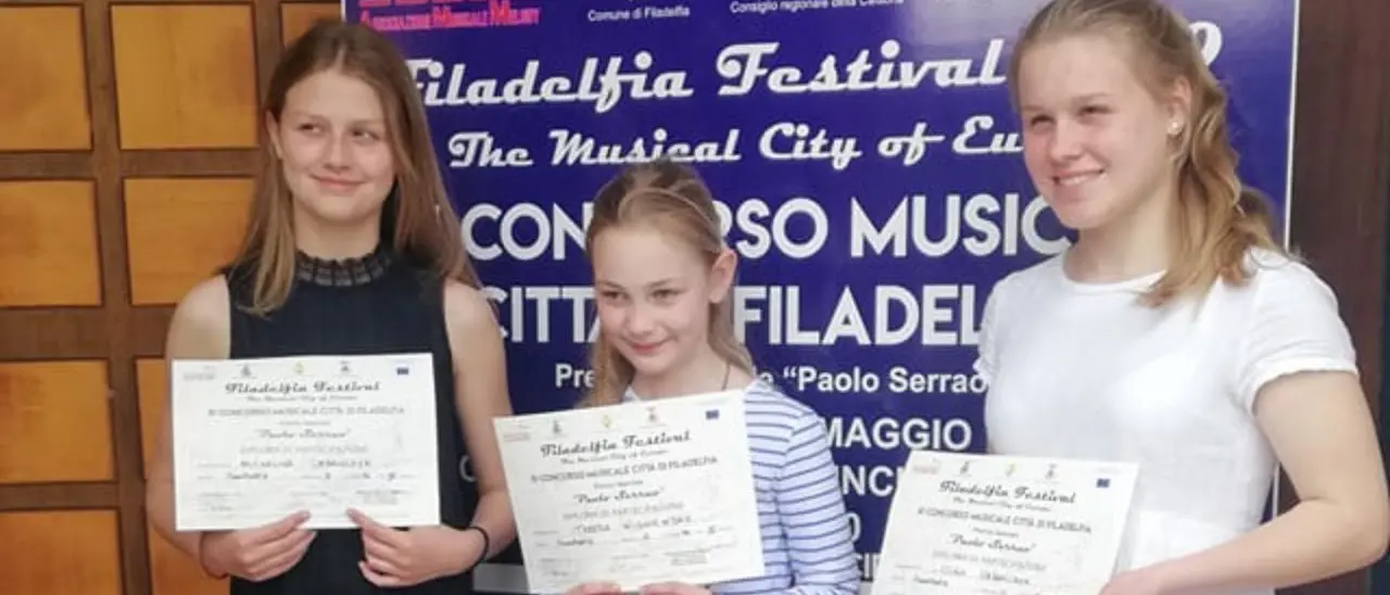 Scalda i motori il XVI concorso internazionale musicale Città di Filadelfia - Premio speciale Paolo Serrao