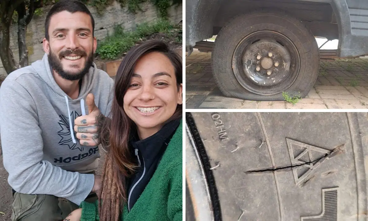 Argentini di Nicotera: cittadinanza, casa e un figlio. Ma poi gli squarciano le ruote. Comerconi si mobilita: «Noi non siamo questo»