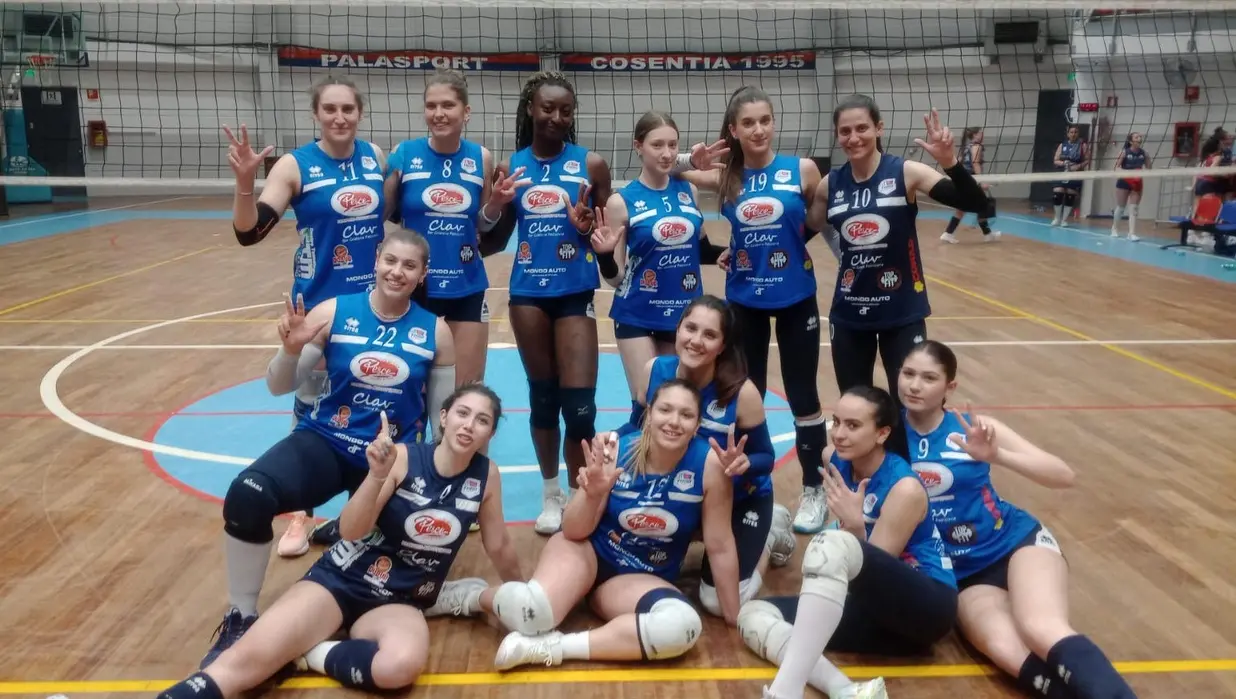 Volley, Panificio Pesce supera in trasferta Gm Volley e resta salda in vetta alla classifica