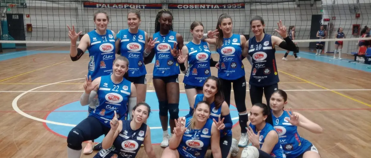 Volley, Panificio Pesce supera in trasferta Gm Volley e resta salda in vetta alla classifica