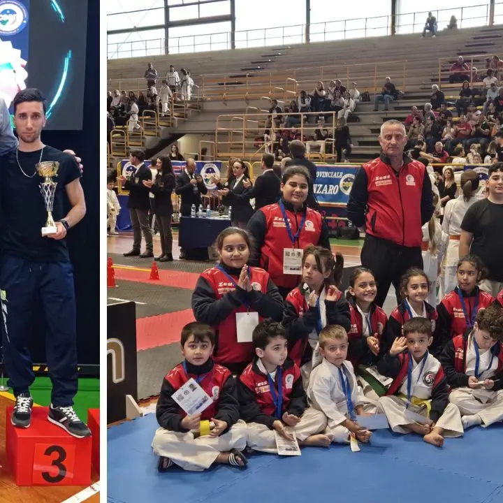 Tropea, l'Asd Energia e Ritmo del maestro La Torre conquista il quinto posto nella III edizione della Coppa Calabria Karate Csen