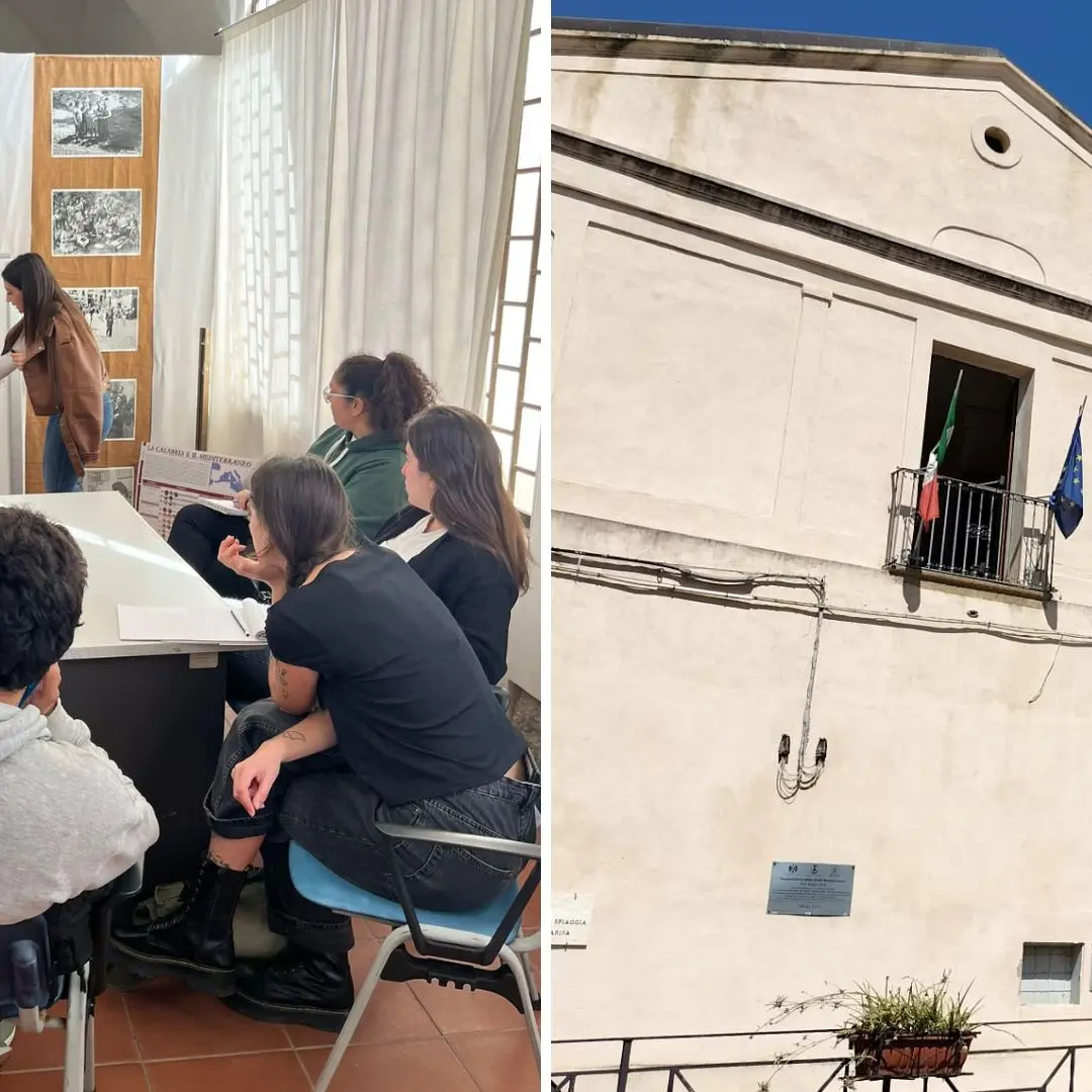 Argentini (ma non solo) di Nicotera, a lezione d'italiano con gli operatori del Servizio civile nelle scuole