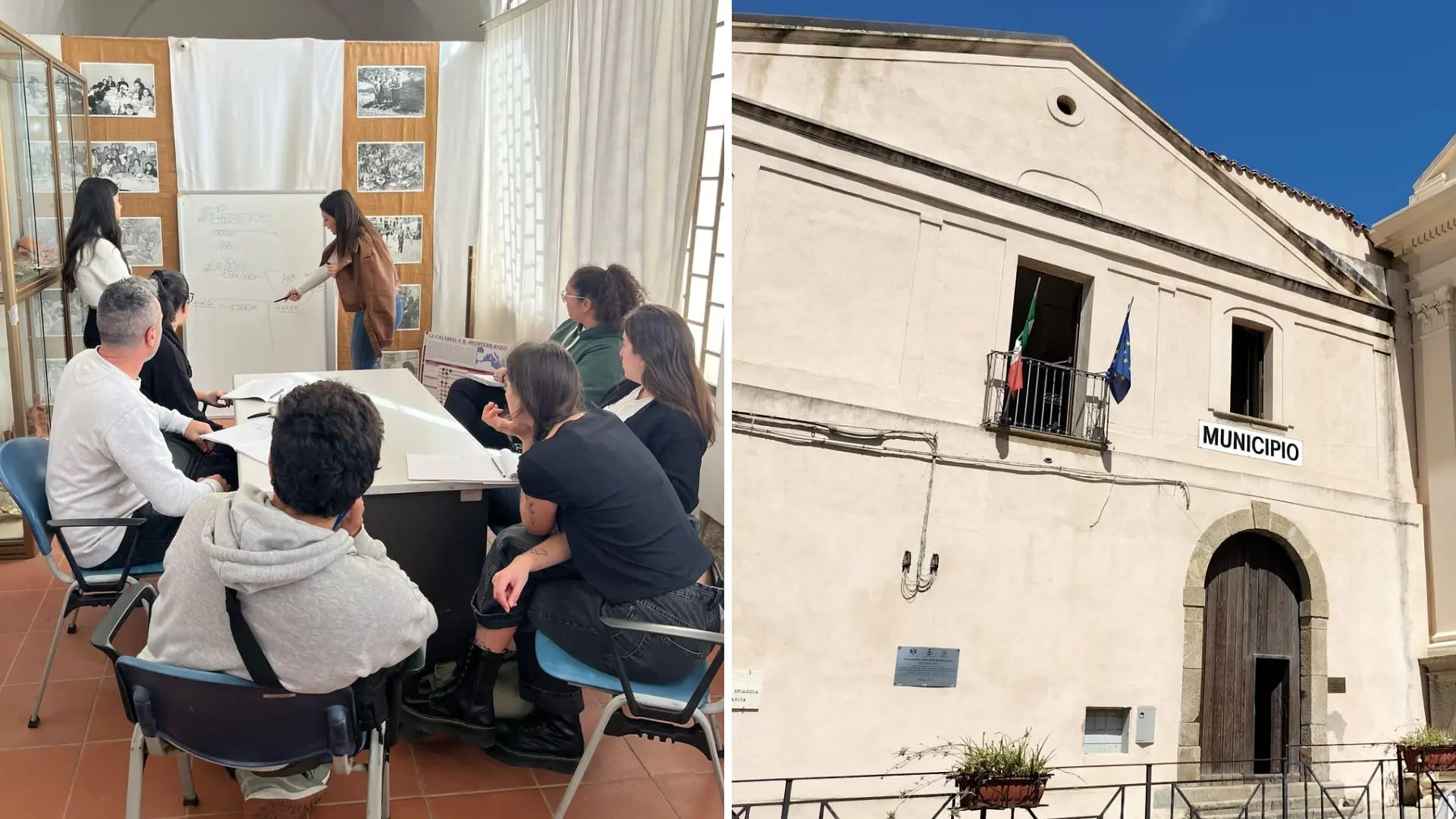 Argentini (ma non solo) di Nicotera, a lezione d'italiano con gli operatori del Servizio civile nelle scuole