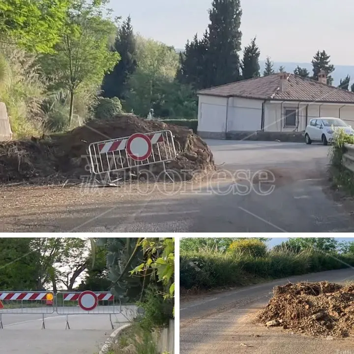 «Sabato riapre la Pizzo-Maierato, il problema non era solo un po’ di terra…»: l’annuncio del presidente della Provincia