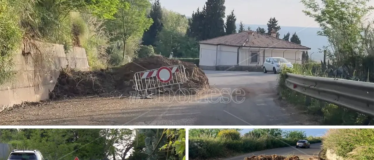 «Sabato riapre la Pizzo-Maierato, il problema non era solo un po’ di terra…»: l’annuncio del presidente della Provincia