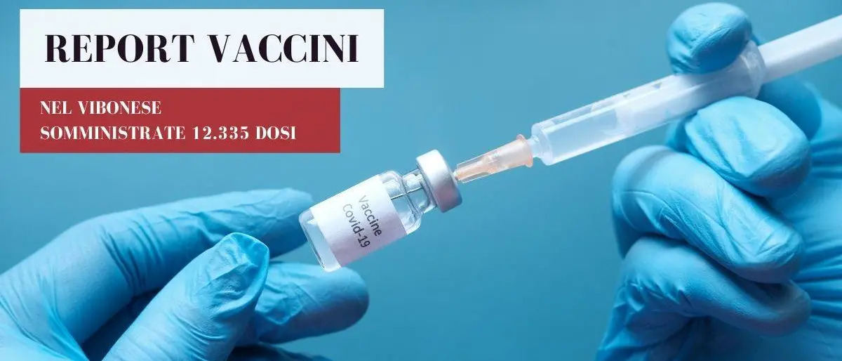 Vaccini anti-Covid, nel Vibonese superate le 12.330 somministrazioni