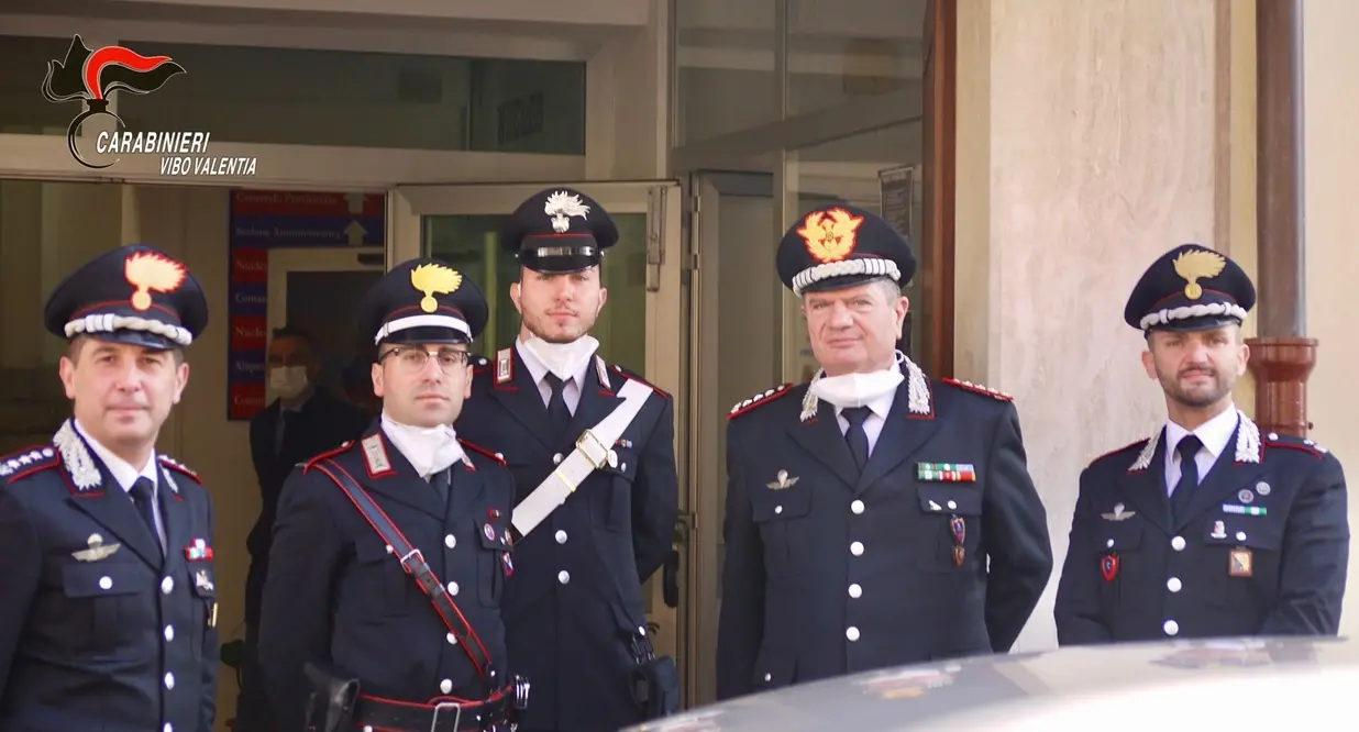 Visita a Vibo del generale dell’Arma Gianfranco Cavallo