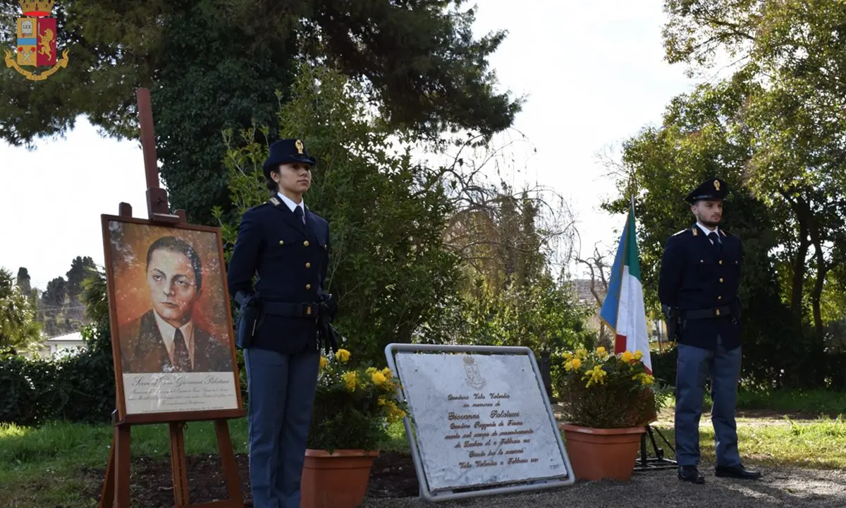 Al Parco delle Rimembranze una targa in ricordo dell'ex Questore Giovanni Palatucci