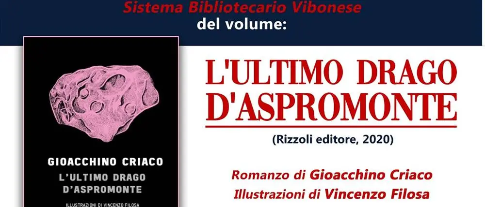 Giacchino Criaco nuovo ospite di “Incontri con i libri e gli autori”