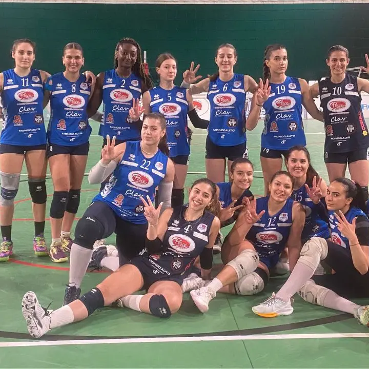 Volley, il Panificio Pesce soffre ma alla fine sorride: battuto il Rossano per 3-1