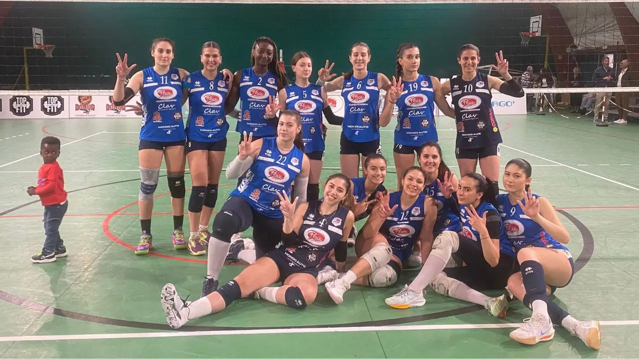 Volley, il Panificio Pesce soffre ma alla fine sorride: battuto il Rossano per 3-1