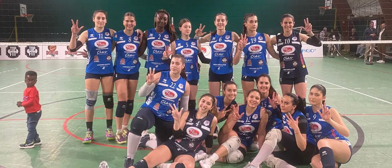 Volley, il Panificio Pesce soffre ma alla fine sorride: battuto il Rossano per 3-1