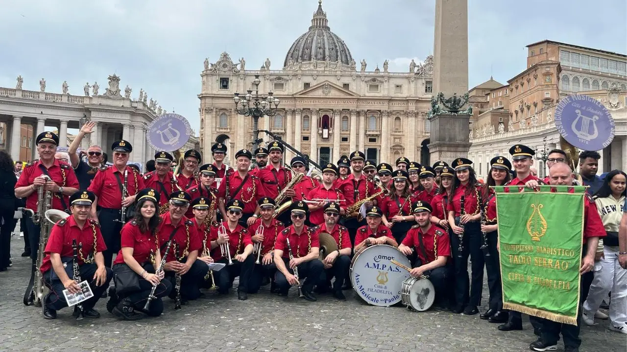 Giubileo delle Bande e dello spettacolo popolare, in piazza San Pietro a Roma anche l'Associazione Paolo Serrao di Filadelfia