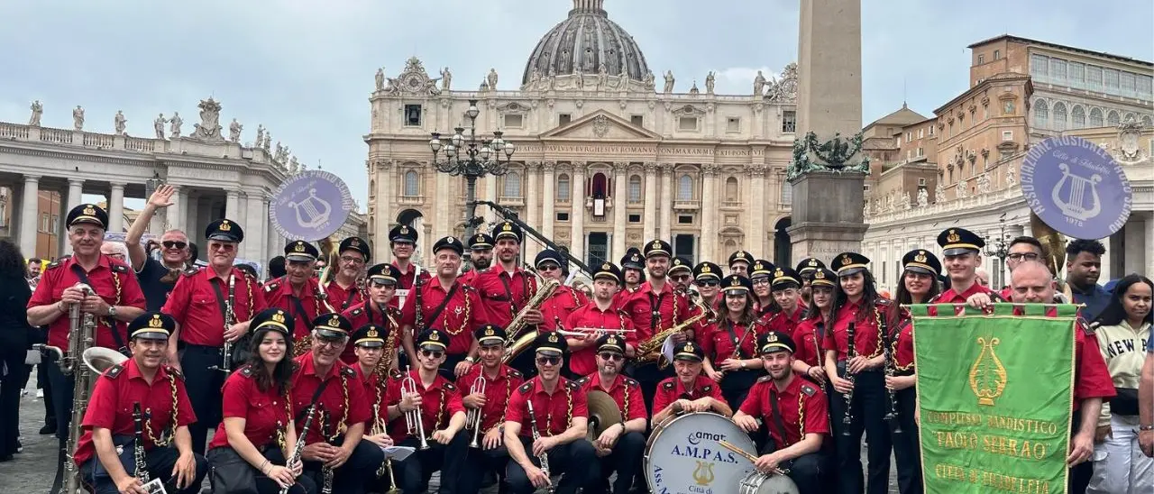Giubileo delle Bande e dello spettacolo popolare, in piazza San Pietro a Roma anche l'Associazione Paolo Serrao di Filadelfia