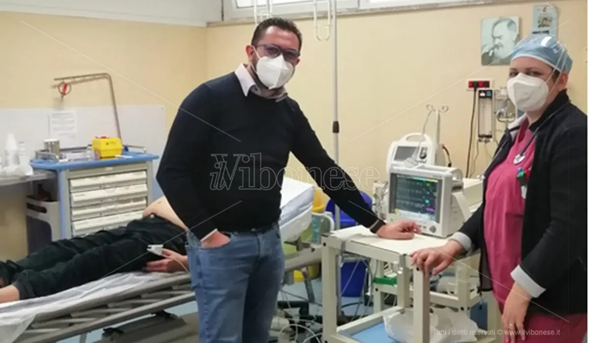 All'ospedale di Tropea donato un monitor multiparamedico