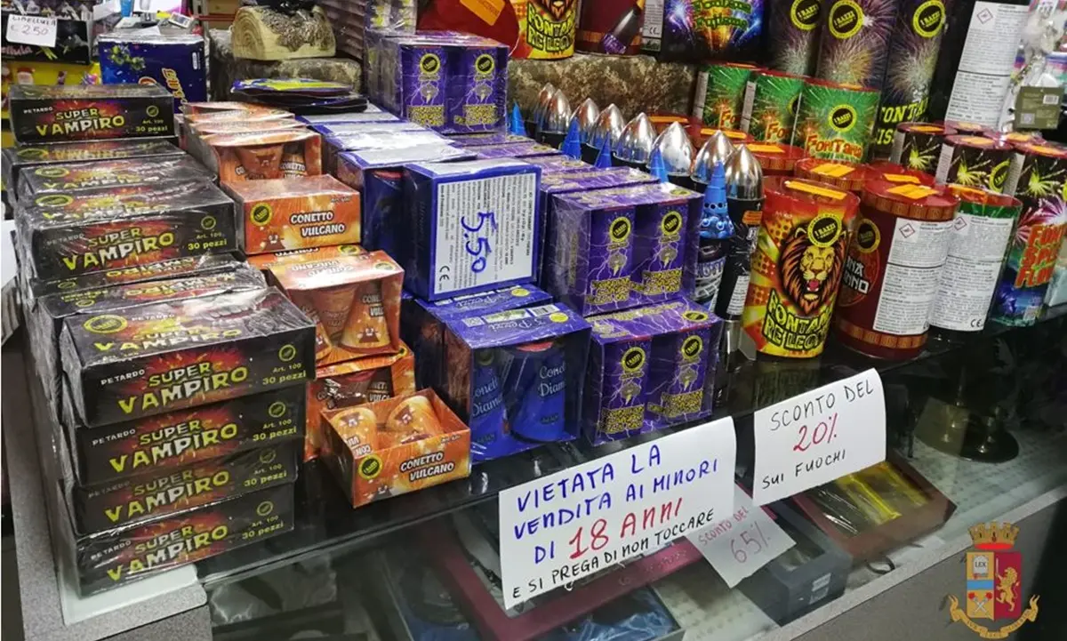 Botti venduti senza licenza a Vibo: sequestro da 135 chili