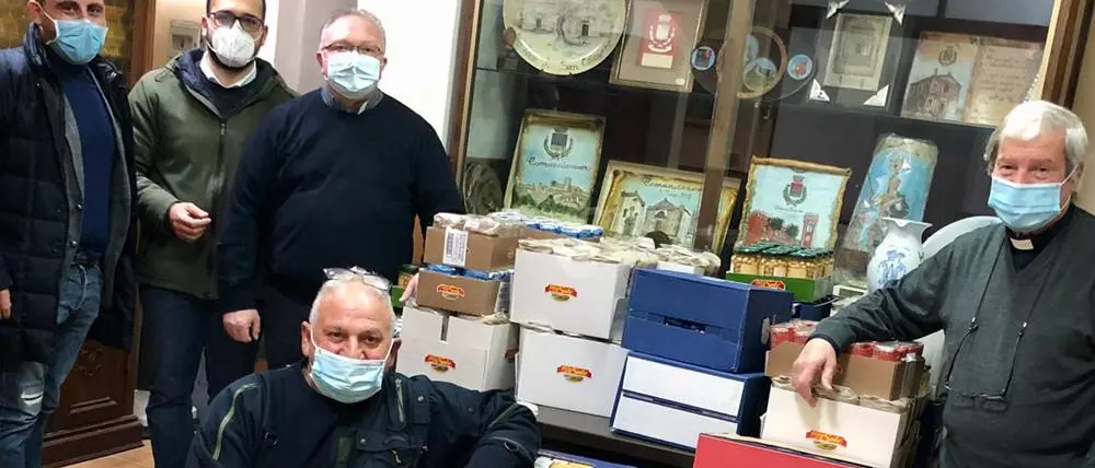 Sei quintali di generi alimentari per i bisognosi di Vibo