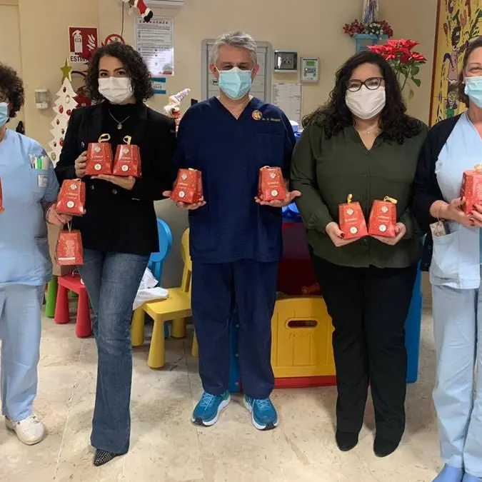 Dal Leo Club di Vibo omaggi per la Pediatria dello Jazzolino
