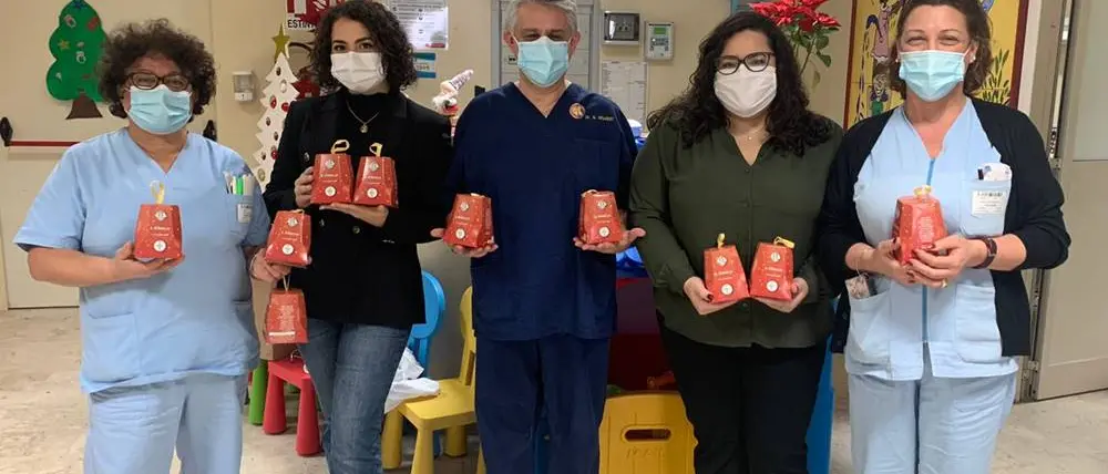 Dal Leo Club di Vibo omaggi per la Pediatria dello Jazzolino