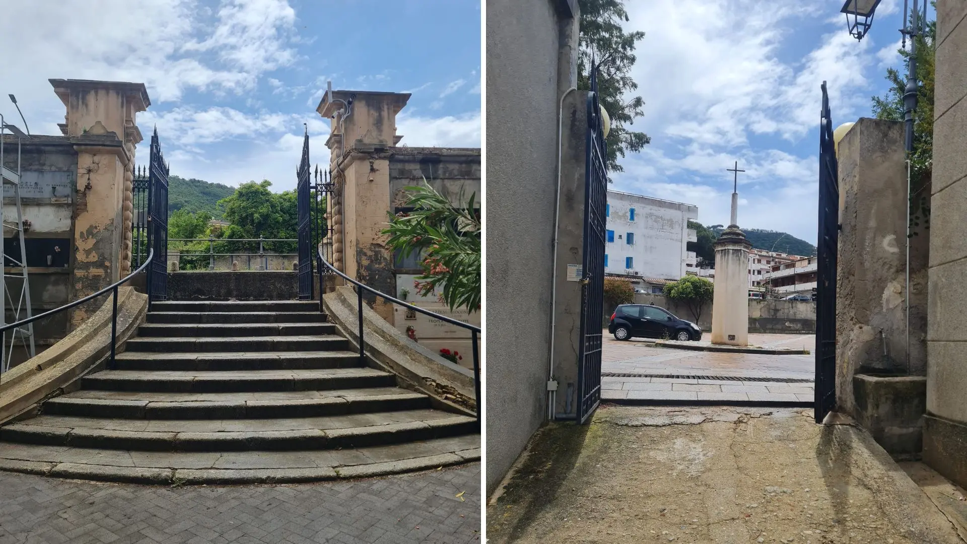 Barriere architettoniche che limitano l'accesso al cimitero e alle spiagge di Tropea, il garante dei disabili sostiene Piserà: «Assicurare fruizione a tutti»