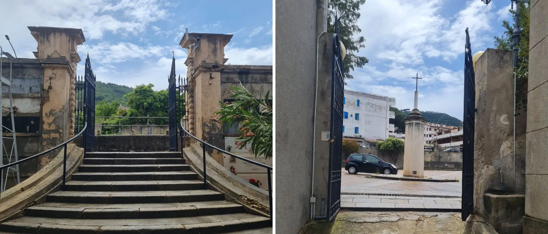 «Il cimitero di Tropea inaccessibile per disabili e anziani, urgente eliminare le barriere architettoniche», l'appello di Piserà