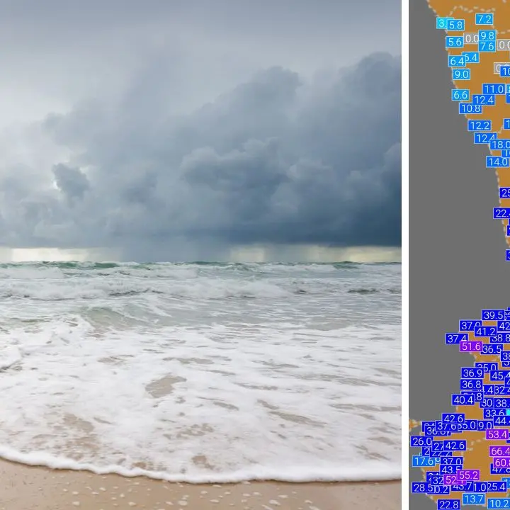 Meteo Vibonese, allerta arancione ma non troppo: precipitazioni meno intense del previsto