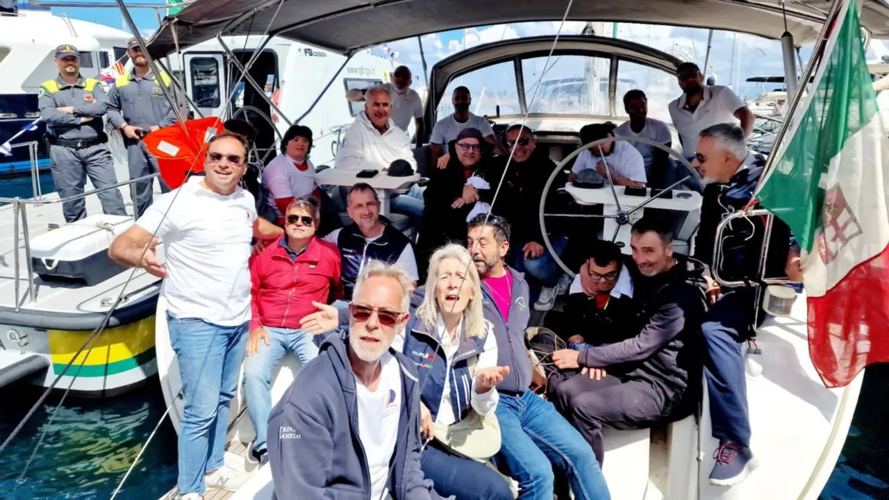 A Vibo Marina la vela diventa inclusiva: l'imbarcazione Venere al servizio delle persone con disabilità