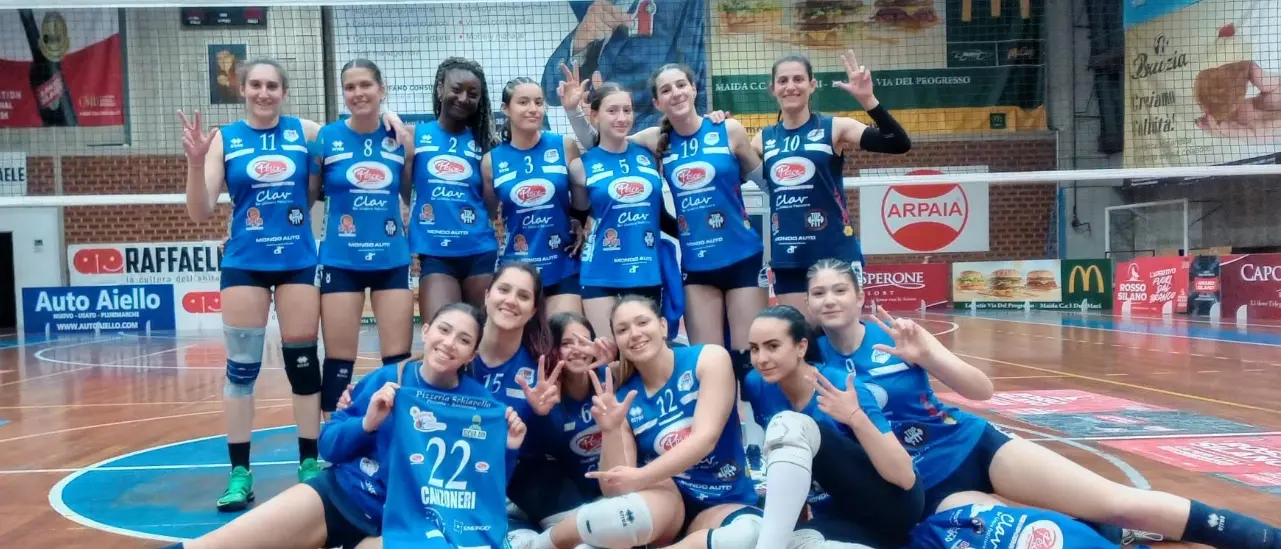 Volley, Panificio Pesce batte la quotata Lamezia e porta a casa altri tre punti