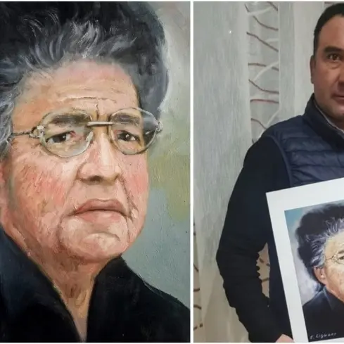 Liguori dipinge Natuzza e offre le opere in cambio di fondi per l'ospedale di Vibo