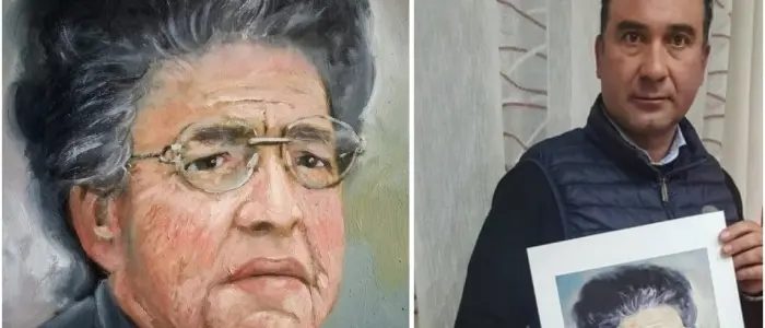 Liguori dipinge Natuzza e offre le opere in cambio di fondi per l'ospedale di Vibo