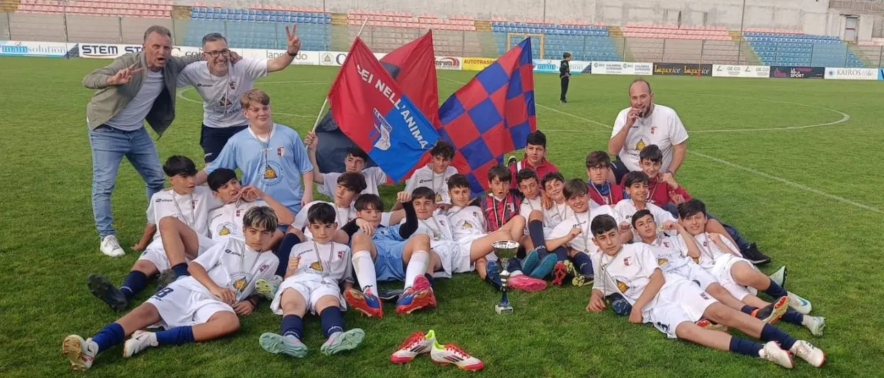 Scuola calcio, la Categoria Esordienti della Vibonese si conferma campione provinciale: battuta in finale la Bulldog