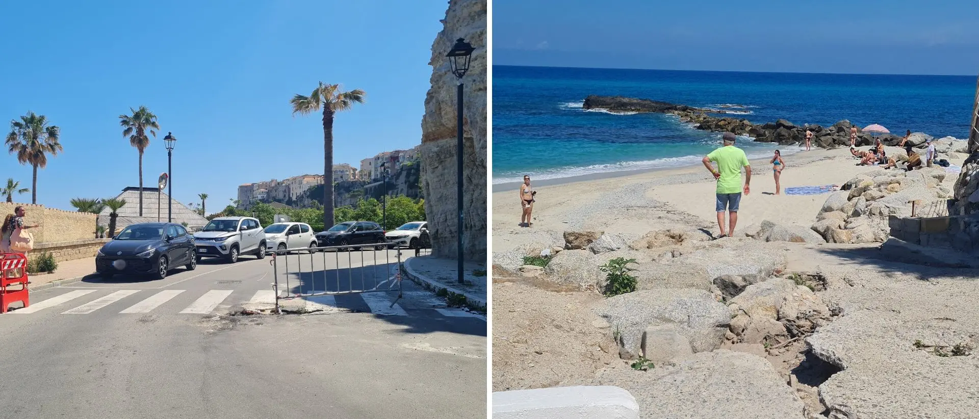 Tropea, Piserà: «Tombini pericolosi e accesso alla spiaggia di Marina del Convento indecoroso, s’intervenga»