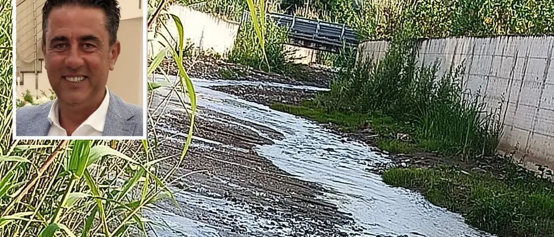 Inquinamento torrente Sant’Anna, Fusca (Udc): «Dall’amministrazione Romeo nessuna soluzione nonostante l’estate alle porte»