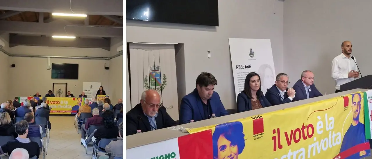 Referendum su lavoro e cittadinanza, attivisti e sindacati a Jonadi per spiegare le ragioni del Sì nella consultazione dell'8 e 9 giugno