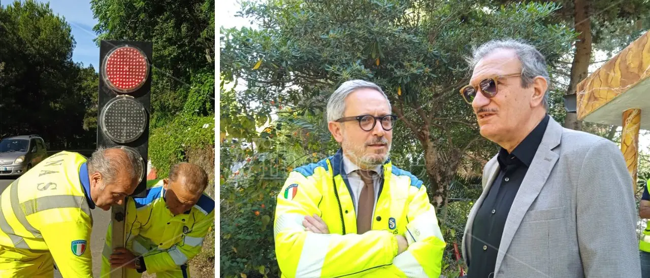 Statale 18, riattivato il doppio senso di marcia tra Vibo e Longobardi. Curcio (Anas): «Per fare presto usato anche un elicottero»