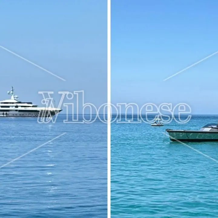 Il superyacht da 50 milioni di euro di Dolce e Gabbana avvistato a Capo Vaticano - VIDEO