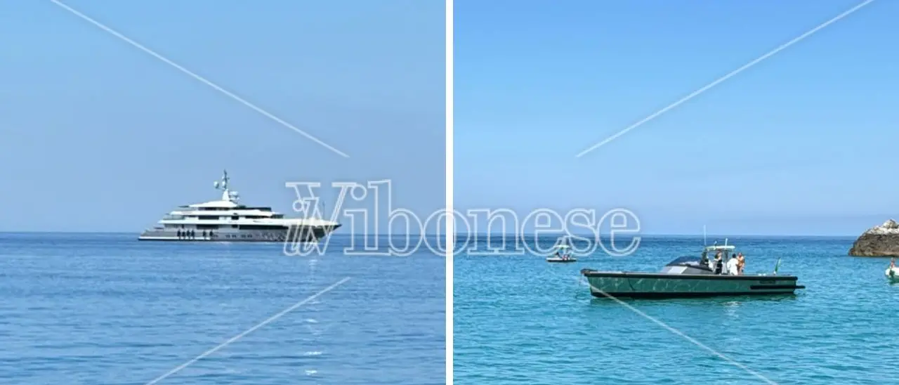 Il superyacht da 50 milioni di euro di Dolce e Gabbana avvistato a Capo Vaticano - VIDEO