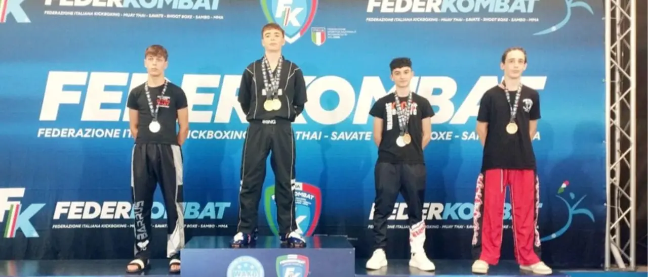 Kickboxing, il team vibonese Warriors torna dal torneo di Jesolo con due titoli italiani