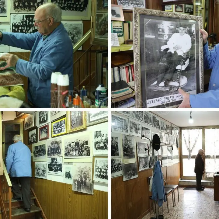 L’antropologo Vito Teti sulla sedia dell’ultimo barbiere di San Nicola da Crissa: «Questo è un luogo di resistenza e di memoria che va difeso»