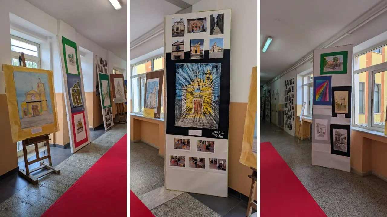 Gli alunni dell'Istituto comprensivo di Sant'Onofrio raccontano il territorio con le loro opere \"Sulle ali della libertà\"